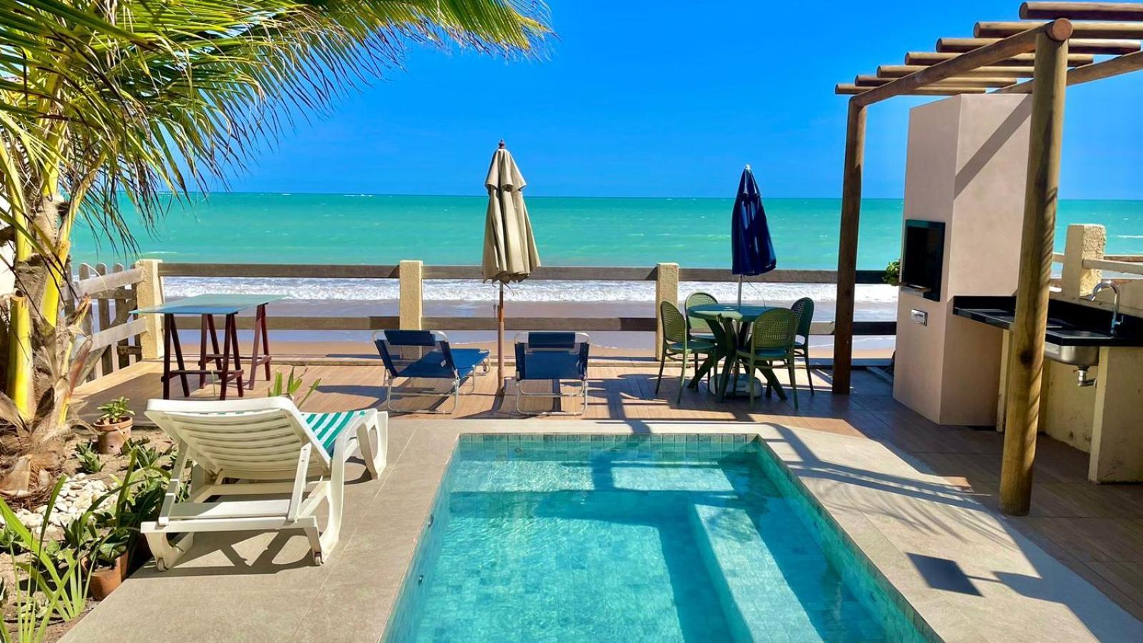 Casa Duplex Beira Mar Com Caseiro De Cortesia Em Maceio Dış mekan fotoğraf