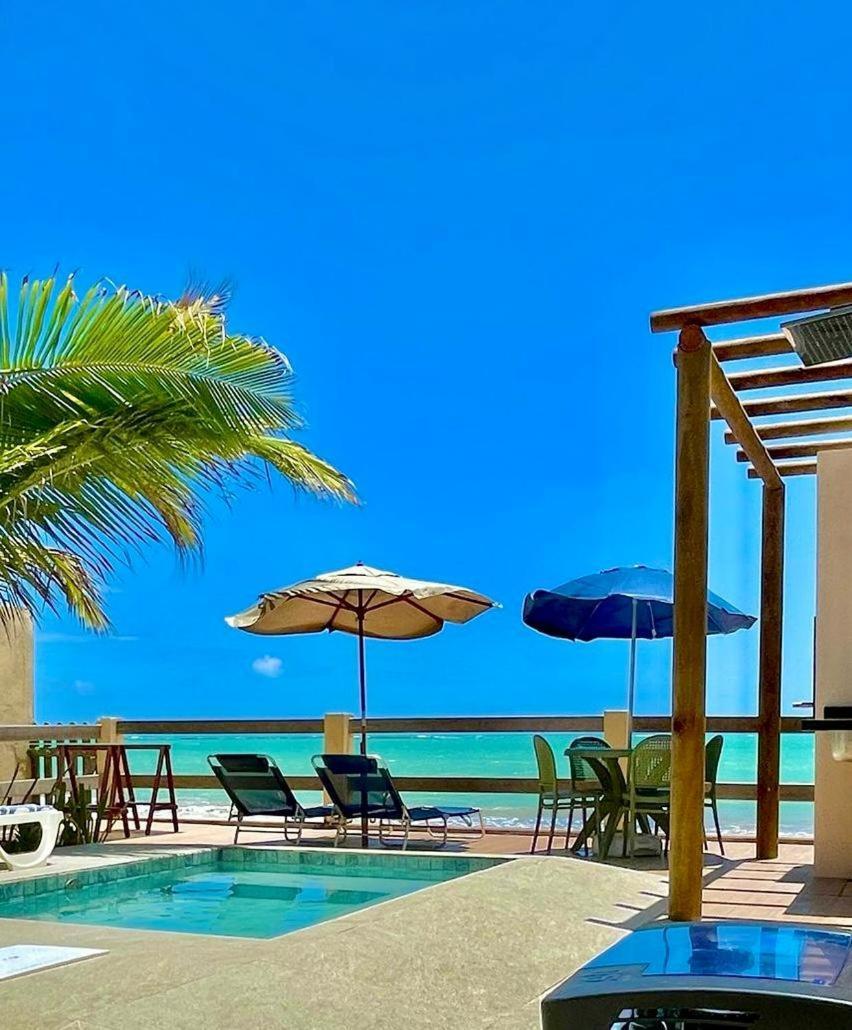 Casa Duplex Beira Mar Com Caseiro De Cortesia Em Maceio Dış mekan fotoğraf