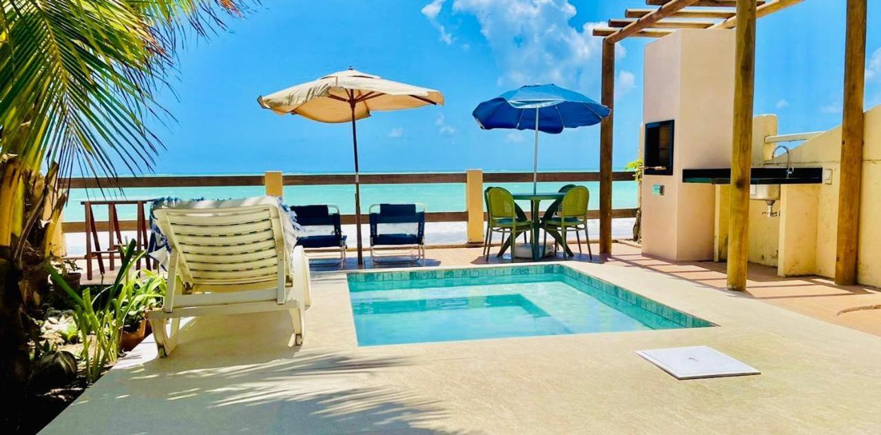 Casa Duplex Beira Mar Com Caseiro De Cortesia Em Maceio Dış mekan fotoğraf